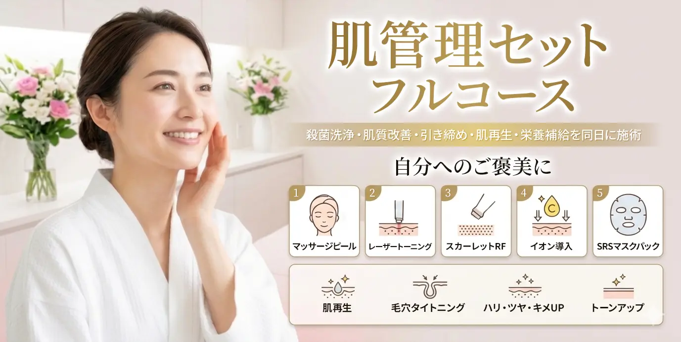 肌管理セット フルコースのイメージ（AI生成）